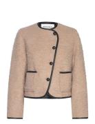 Malina Nylah Wool Blend Jacket Beige