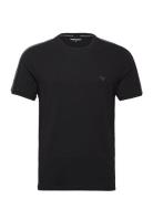 Emporio Armani Men's Knit V Neck T-Shirt Svart