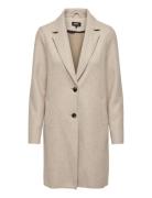 ONLY Onlcarrie Bonded Coat Otw Noos Kräm