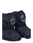 Mikk-line Pu Rain Footies W. Fleece Recycled Blå