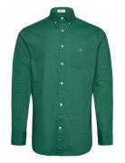 GANT Reg Poplin Shirt Grön