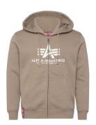 Alpha Industries Basic Zip Hoody Beige