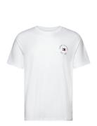 Tommy Hilfiger Roundle Logo Chest Tee Vit