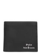 Polo Ralph Lauren Leather Billfold Wallet Svart