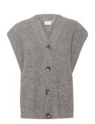 Kaffe Kanellia Knit Cardigan Grå