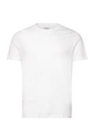 Mango Slim-Fit Cotton T-Shirt Vit