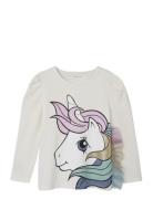 Name It Nmfsille Mlp Ls Top Cplg Beige