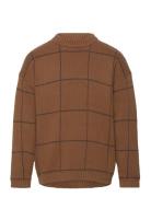 The New Tnlennart Jacquard Pullover Brun