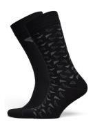 Emporio Armani Men's Knit Short Socks Svart