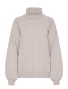 Gestuz Manzigz Wool Rollneck Beige