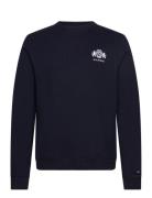 Tommy Hilfiger Small Crest Emrbo Sweatshirt Marinblå