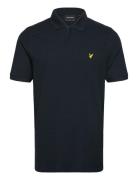 Lyle & Scott Zip Polo Shirt Svart