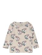 Name It Nmfsim Mlp Ls Top Cplg Beige