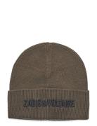 Zadig & Voltaire Kids Pull On Hat Khaki Green