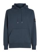 Calvin Klein Jeans Badge Hoodie Blå