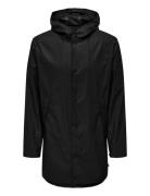 ONLY & SONS Onsluca Rain Coat Otw Svart