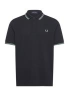 Fred Perry Twin Tipped Fp Shirt Marinblå