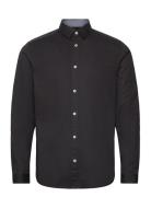 Tom Tailor Stretch Poplin Shirt Svart