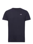 GANT Shield Pajama T-Shirt Marinblå