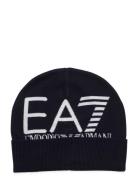 EA7 Beanie Hat Marinblå