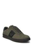 Fred Perry B4 Suede Khaki Green