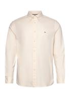 Tommy Hilfiger Flex Brushed Solid Rf Shirt Kräm