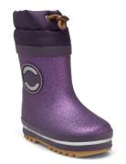 Mikk-line Winter Wellies - Glitter Lila