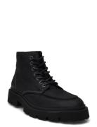 Copenhagen Studios Cph177M Waxed Nabuc Black Svart