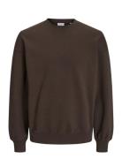 Jack & J S Jjeurban Edge Sweat Crew Neck Noos Brun