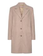 Selected Femme Slfnew Alma Wool Coat Noos Beige