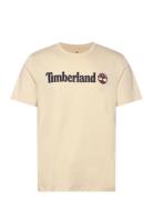 Timberland Kennebec River Linear Logo Short Sleeve Tee Angora Beige