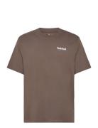 Timberland Rugged Active Gear Back Graphic Tee Chocolate Chip Brun