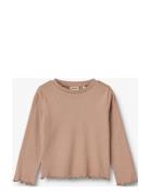 Wheat T-Shirt L/S Else Beige