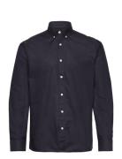 Mads Nørgaard Cotton Oxford Sune Shirt Bd Marinblå