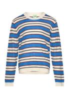 FUB Striped Blouse Blå