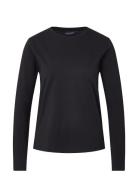 Lexington Clothing Micaela Long Sleeve Tee Svart