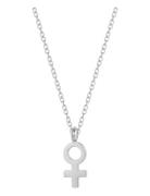 Bud To Rose Woman Necklace Silver