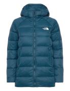 The North Face W Hyalite Down Parka - Eu Blå