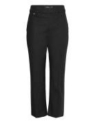 Lauren Women Stretch Cotton-Blend Pant Svart