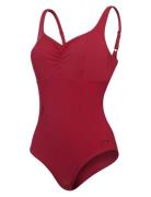 Speedo Womens Shaping Aquanite 1 Piece Röd