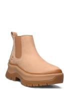 Timberland Roxie Lane Mid Chelsea Boot Light Beige Nubuck Beige