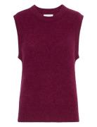 MSCH Copenhagen Mschhope Vest Burgundy