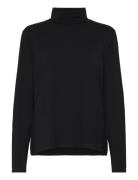 Marc O'Polo T-Shirts Long Sleeve Svart