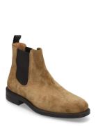 Selected Homme Slhjoseph Suede Chelsea Boot Brun