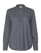 Marc O'Polo Shirts/Blouses Long Sleeve Marinblå