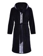 Emporio Armani Men's Woven Bathrobe Marinblå