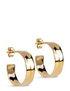 Enamel Copenhagen Sandra Wide Hoops Guld