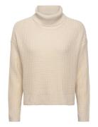 Vero Moda Vmomega Ls Rollneck Pullover Boo Kräm