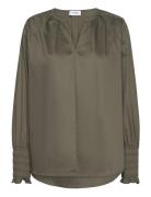 Levete Room Lr-Isla Solid Khaki Green