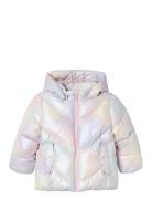 Name It Nmfmarlee Puffer Jacket Aop Lila